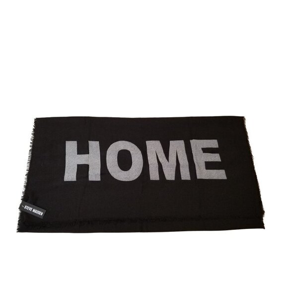 ❤️Steve Madden  HOME Black White Wrap throw Scarf Blanket NWT Gifts ❤️ - Picture 1 of 16